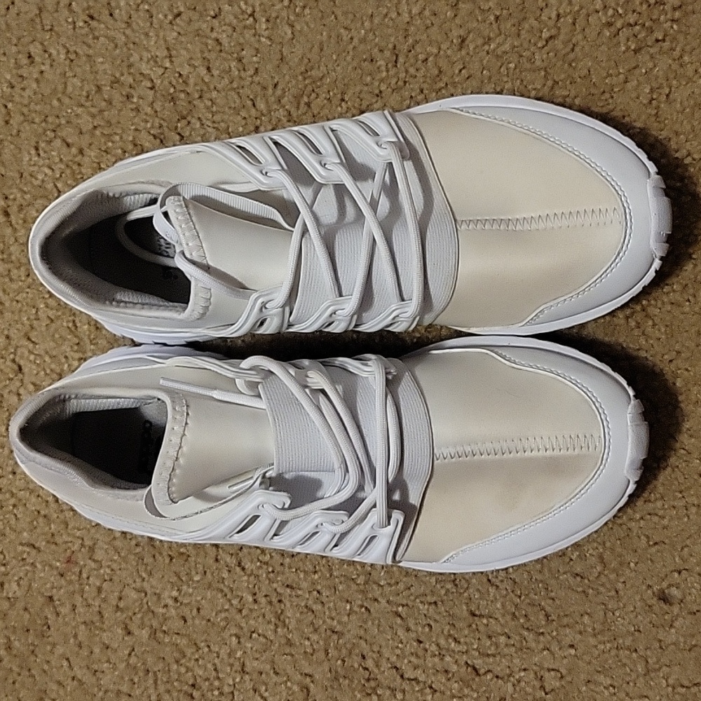 Cute off white adidas shoes